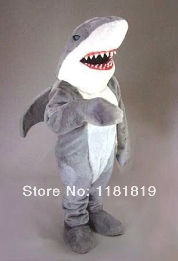 

MASCOT Fierce Grey Shark mascot costume custom fancy costume anime cosplay kits mascotte fancy dress carnival costume