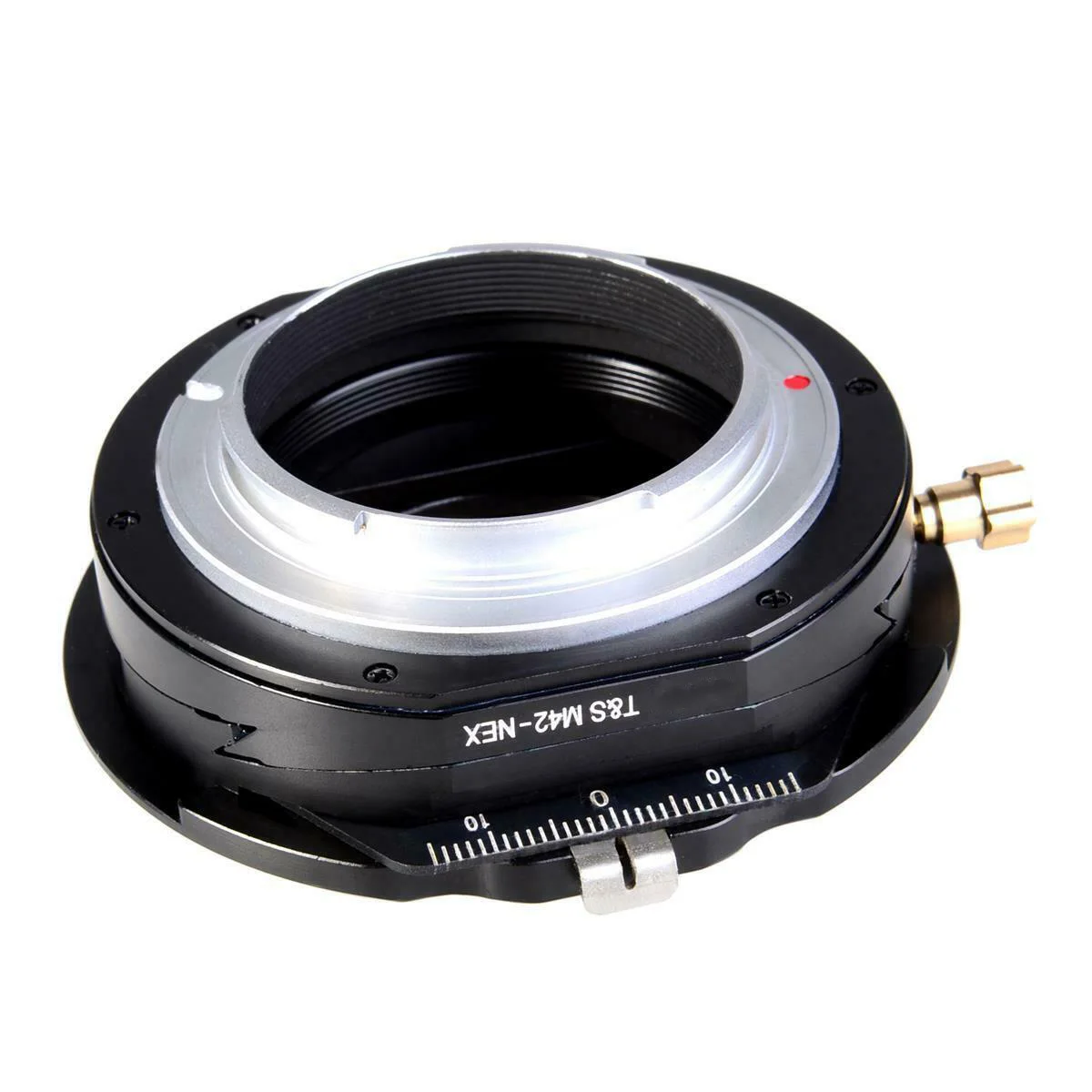 Tilt-Shift Lens Mount Adapter For Pentax M42 Screw Mount Lens to Sony E-Mount Camera 360 degree Free Rotation And 12 Degree Tilt