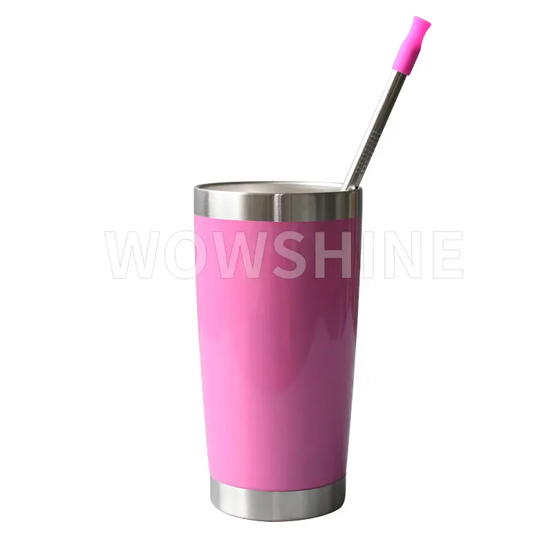 Wowshine New Free shipping 1000pcs silicone sleeve stainless steel straw mouth protector for 8mm Diameter straws