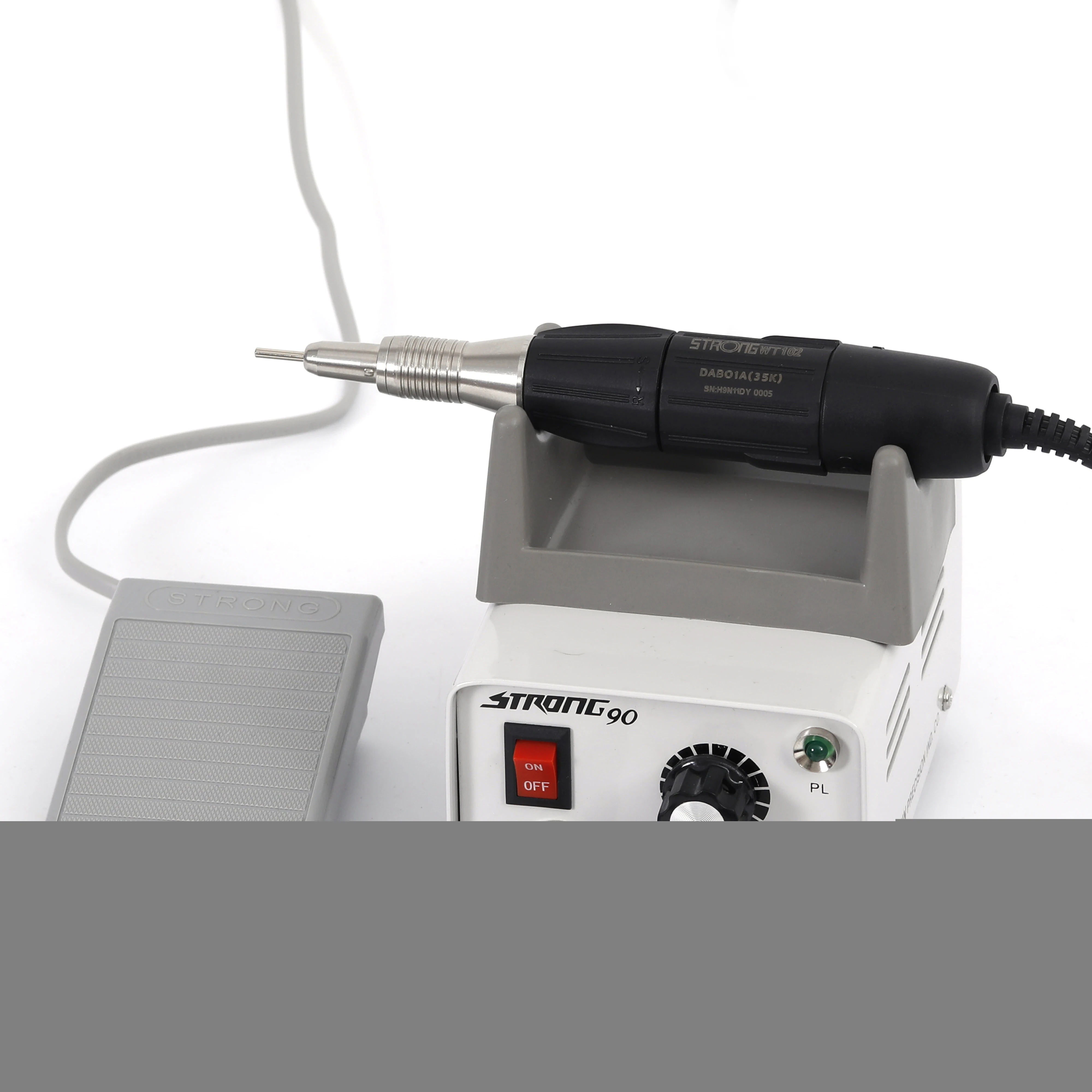 220V 65W szlifierka do paznokci elektryczna mocna 90 mikromotoryczna 102 handoiece z wysokiej jakości gorącą wyprzedażą