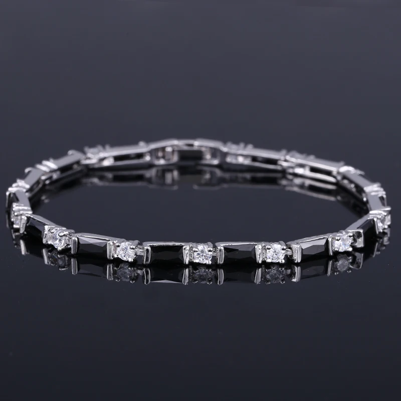 CWWZircons Modische CZ-Charm-Armbänder mit Roten, Grünen und Blauen Kristallen für Damen, Weihnachts- und Neujahrsgeschenk, Großhandel S0012 – Detail 4