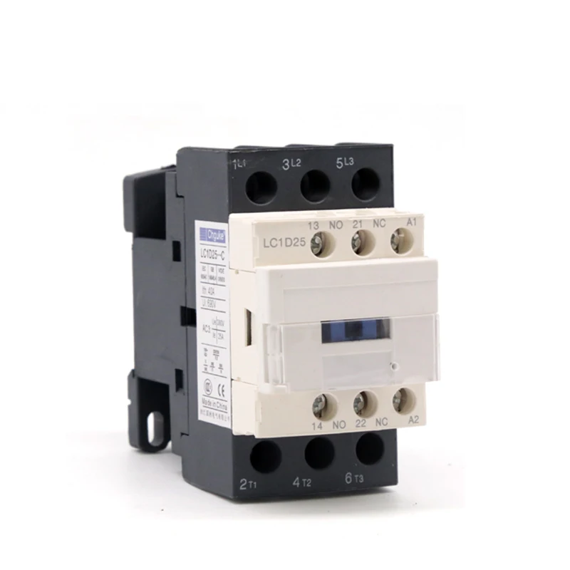 LC1-D25 AC Magnetic Contactor M7C Three-phase Electric Contactor  AC motor starter Relay Contactor 25A 50/60Hz