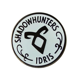 Shadowhunters hard enamel pin the mortal instruments Badge