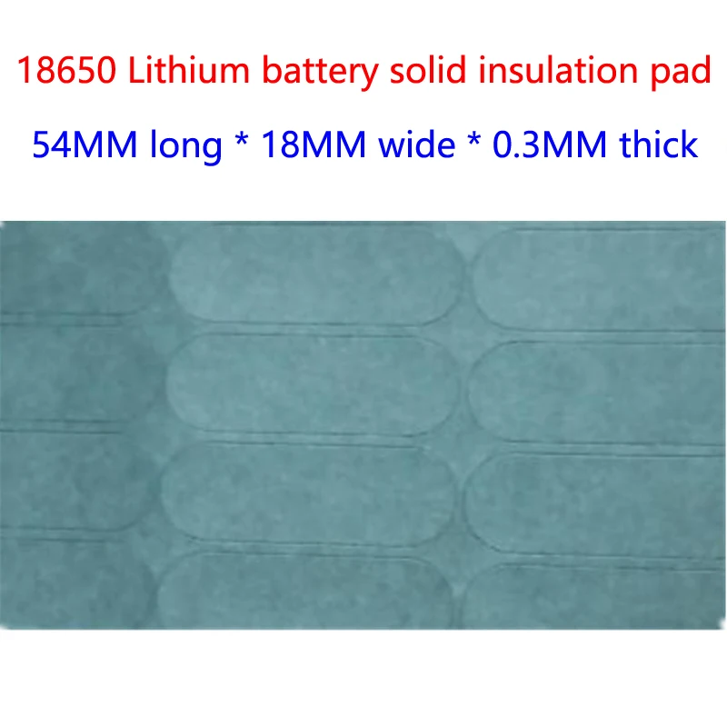 

3 and 18650 lithium batteries, highland barley paper insulation gasket, word form 3, solid surface pad, meson insulation pad