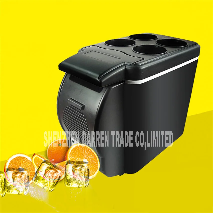 

Mini Car 6L Fridge 12V Auto Travel Refrigerator Y054 Cooler Freezer Warming Portable Multi-Function household Food preservation