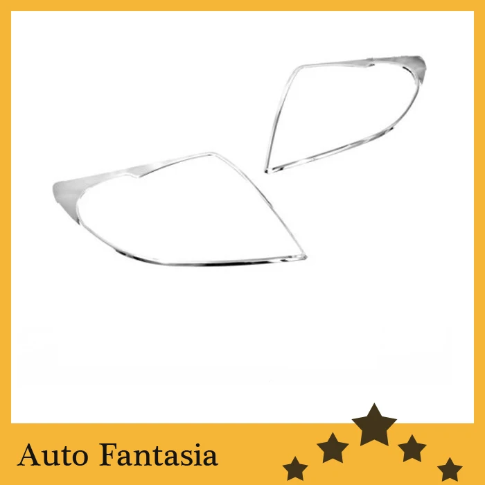 

Auto Chrome Parts Chrome Head Light Cover for Suzuki Swift 04-10-Free Shipping