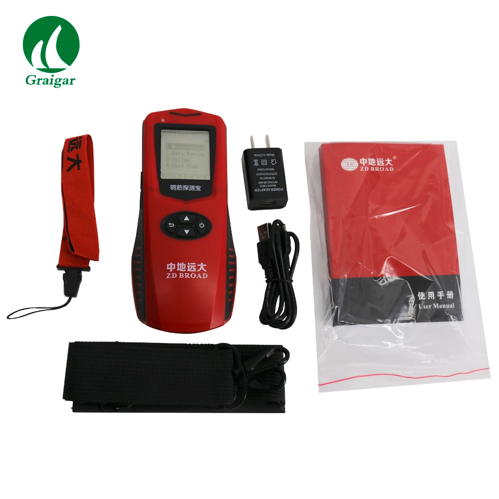 Hand-held Portable ZD322 Rebar Scanner Economic Steel Detector Rebar positioning is precise compact and durable