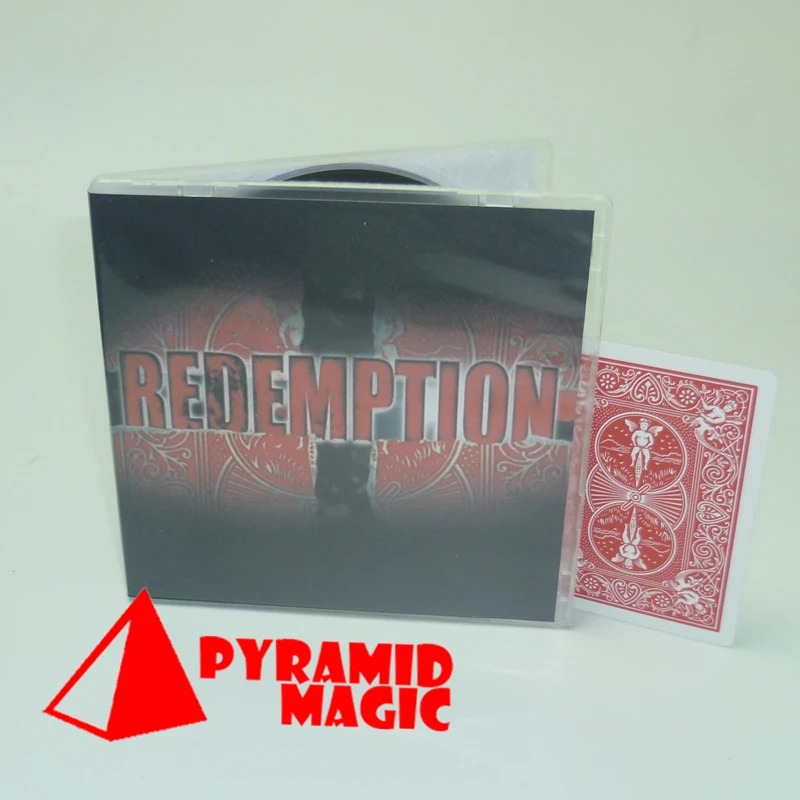 Redemption (DVD and Gimmick) BLUE by Chris Ballinger close up Street mentalism Classic card magic tricks