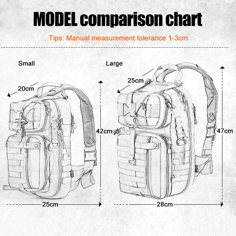 FREE SOLDIER outdoor camping hiking backpack tactical men\'s backpack Daily Ultralight bag for climbing