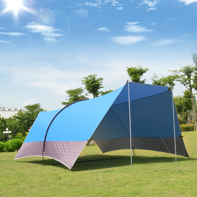 

Outdoor Use Ultralarge 5-8 Person Waterproof Anti-UV Sun Shelter Camping Gazebo Beach Tent Large Awning