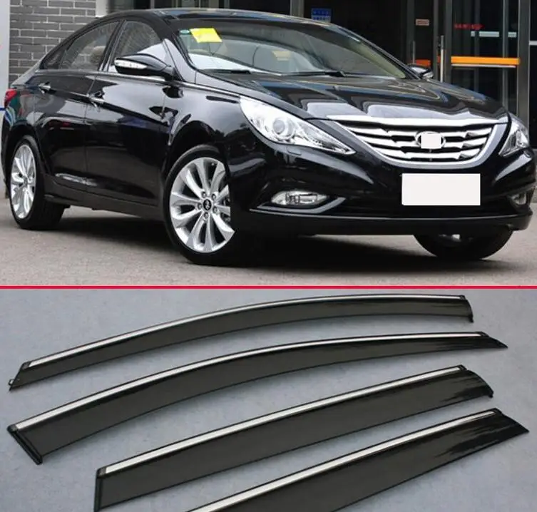 

Ветрозащитный козырек для Hyundai Sonata MK8 2011-2014