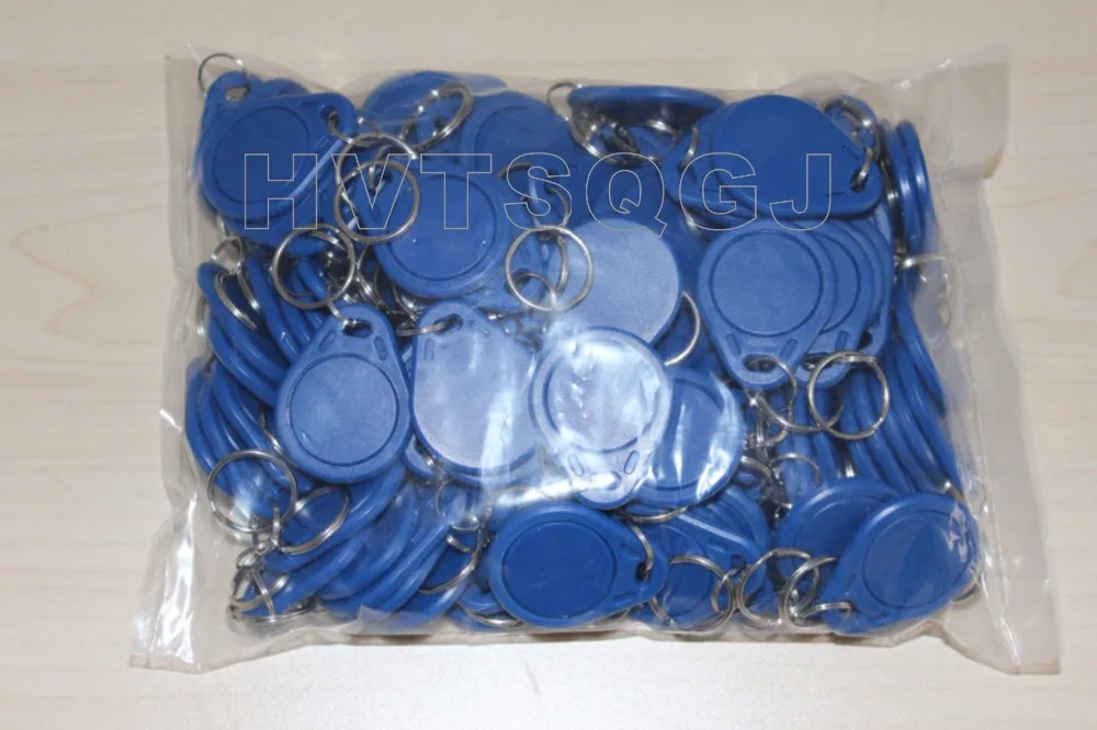 Free Shipping 20PCS/Lot ISO14443A RFID 13.56MHz S50 Smart IC Key Fobs/Key Fobs/#3H 1K Memory Waterproof