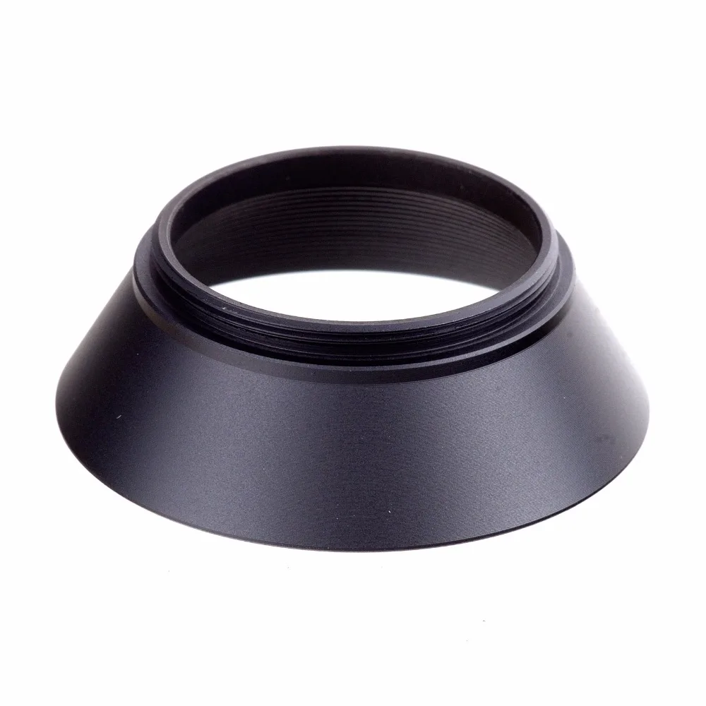 Camera Lens Hood Metal Wide Angle 30mm 30.5mm 34mm 37mm 39mm 40.5mm 43mm 46mm horn Type For 10mm 20mm wide-angle Lens L