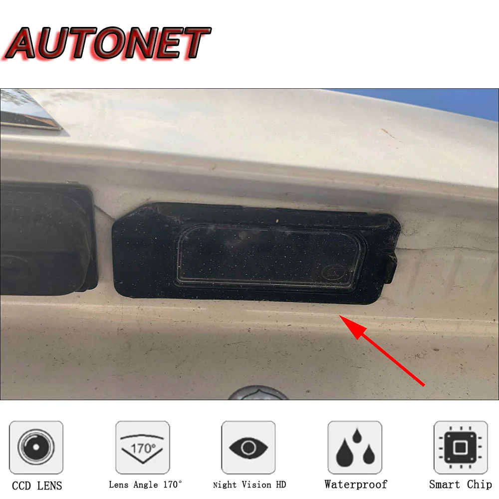 AUTONET HD Night Vision Backup Rear View camera For Peugeot 4008 2012~2017 / Licence plate camera or Bracket