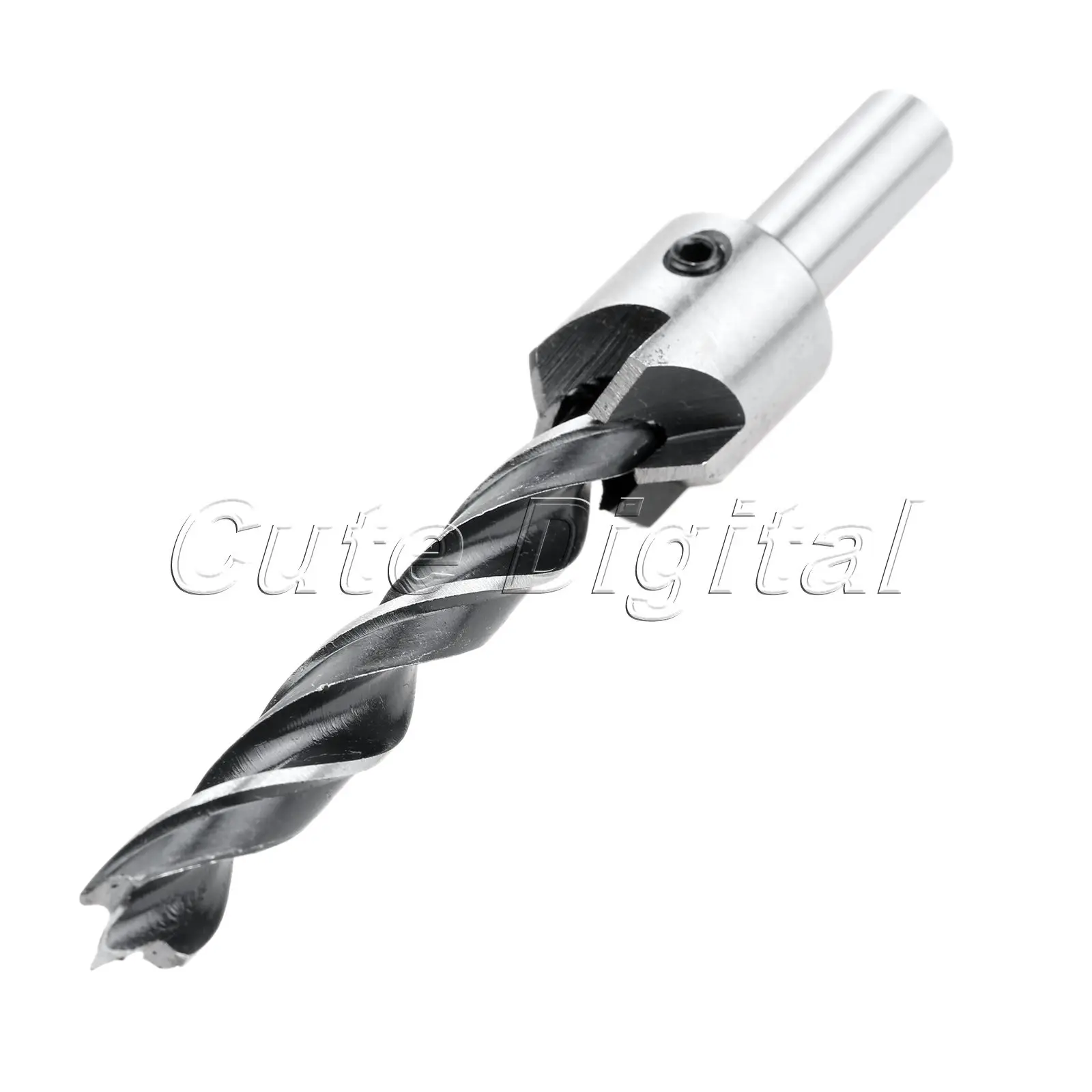 DRELD HSS 5 Flute Countersink Drill Bit Woodworking Tool Wood Drill Bits Carbon Steel Reamer Chamfer Carpenter Tools 3mm-10mm