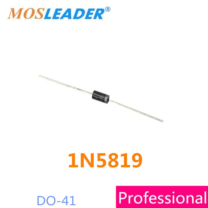 

Mosleader DIP 1N5819 DO-41 1000PCS 1A 40V Schottky Not in the tape Chinese High quality