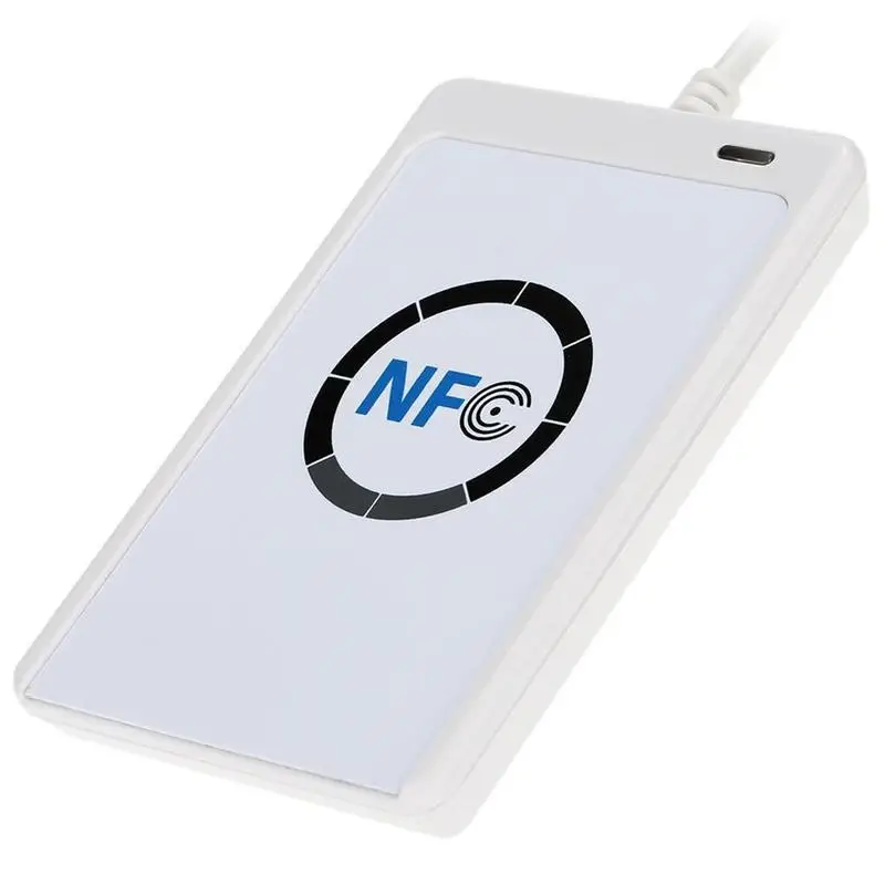 Nfc RFID Smart Card Reader Escritor, copiadora duplicadora, software clone gravável, USB 13.56MHz
