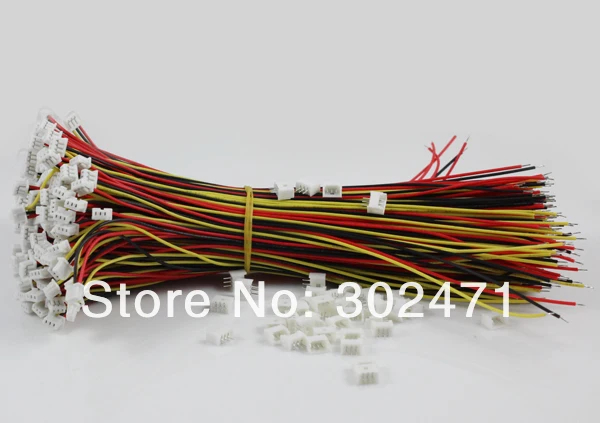 Mini. Micro JST 1.5mm T-1 3-Pin Connector w/.Wire x 10 sets.3pin 1.5mm B