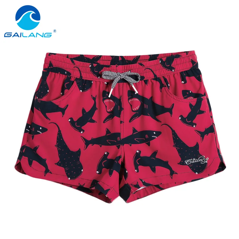 

Gailang Brand Women Beach Board Shorts Sun Casual Active Shorts Jogger Sweatpants Woman Quick Drying Boxer Trunks Shorts Fashion