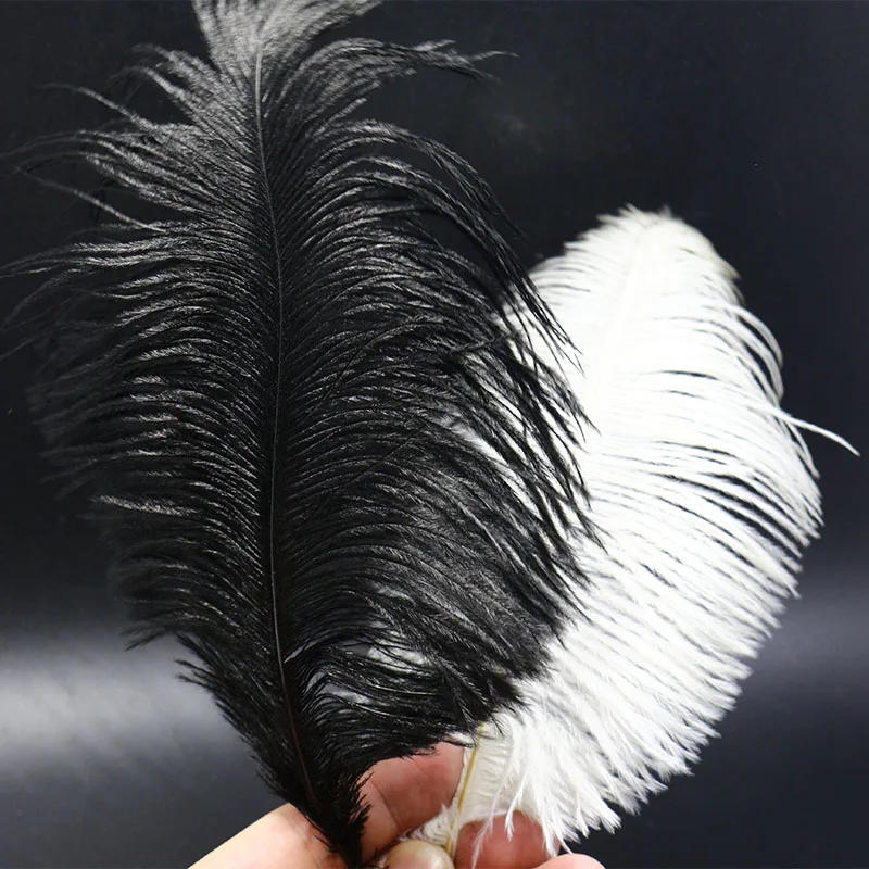 Royal Sissi 4 feathers pack medium size Ostrich feathers premium ostrich herl plume nymph body thorax collar fly tying materials