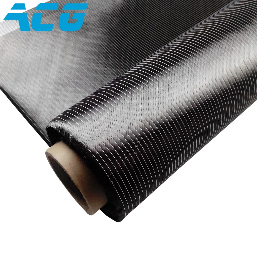 10m/Lot +/-45 Degree 300g Biaxial Carbon Fiber Cloth Fabric