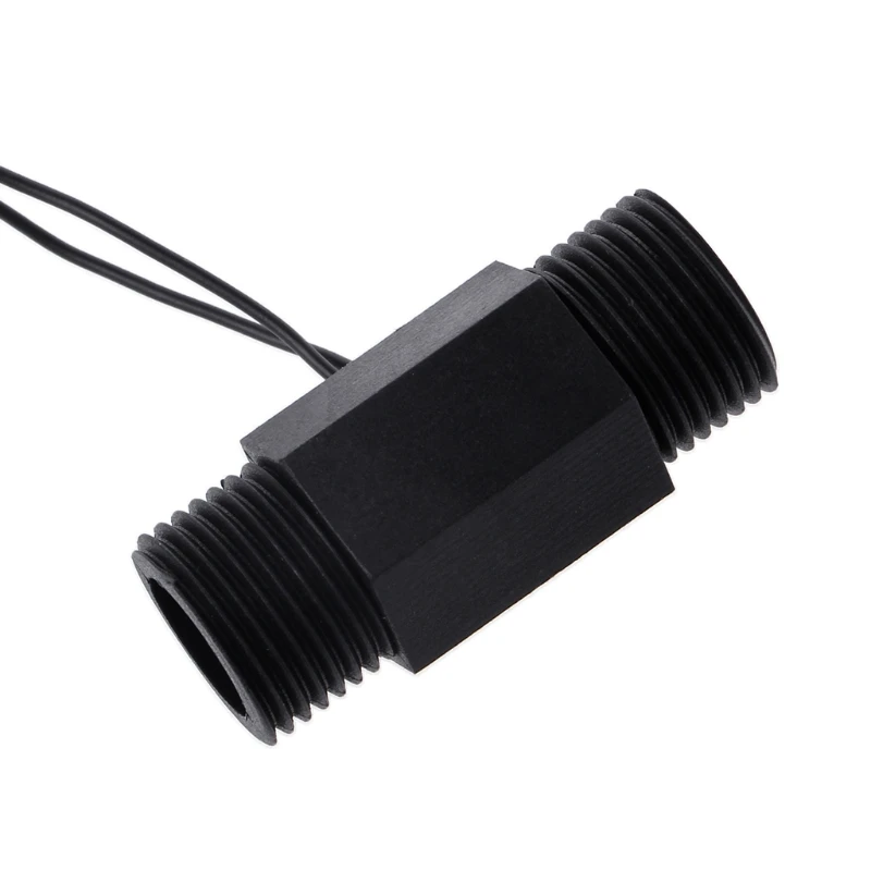 OOTDTY 1PC Plastic Water Flow Switch Vertical/Horizontal Water Sensor Magnetic AC 220V EFS-04P