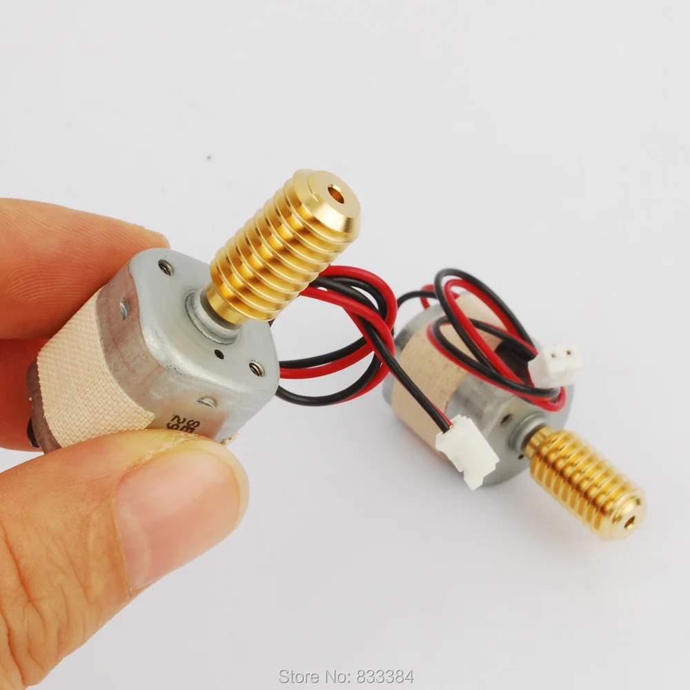 2pcs NMB 12V Square Six pole rotor micro motor 18x18mm with exquisite screw rod