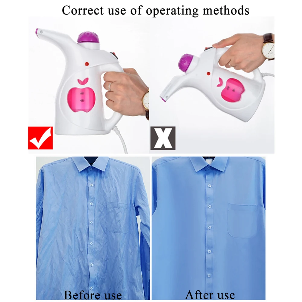 Portable Handheld Air Steamer For Life Garment Clothes Fabric Powerful Steam Iron Hot Selling