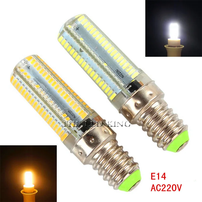 Led Light G9 G4 Led Bulb E11 E14 E17 B15 Dimmable Lamps 110V 220V Spotlight Bulbs 3014 SMD 24 48 64 104 152 Leds Sillcone Body