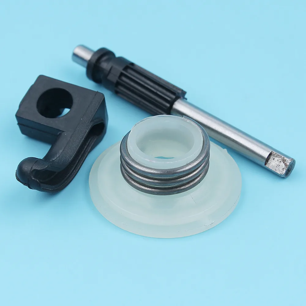 Oil Pump Plunger Shaft Pinion Worm Gear Olier Pickup Kit For Husqvarna 350 353 359 445 450 345 340 346XP E Chainsaw 503931801
