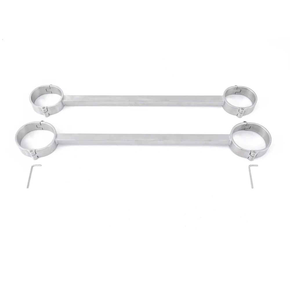 Stainless steel Ankle fixer punishing SM toys key opening screw opening high quality binding tools adult games