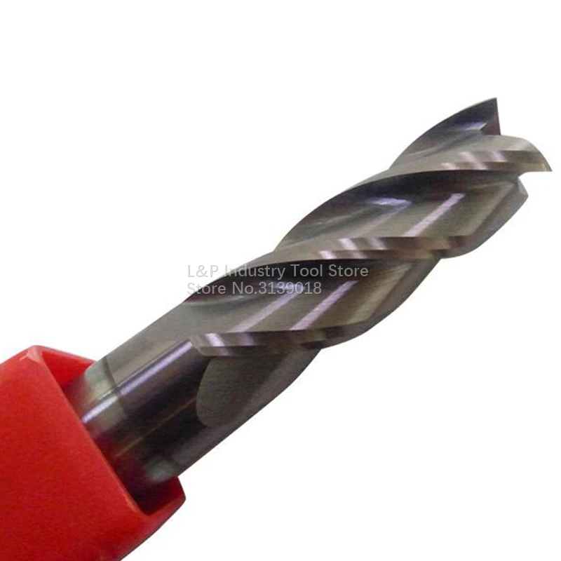 5PCS/Lot Good Quality HRC55-58 CNC Milling Cutter 4 Flute Teeth Standard Head 1-20mm End Mills Factory Accept Customization