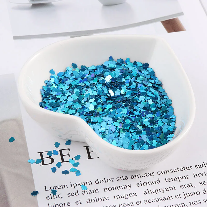 3mm Ultrathin Clouds Shape Sequins 10g/Pack Nail Glitters Mini Paillettes Eo-Friendly PET Sequin For Nail art, Wedding Craft