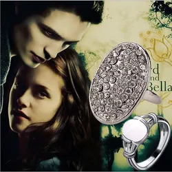 Film The Twilight Bella Moonstone Ring Vampire Jewelry Edward anelli di fidanzamento per le donne regali per feste di nozze