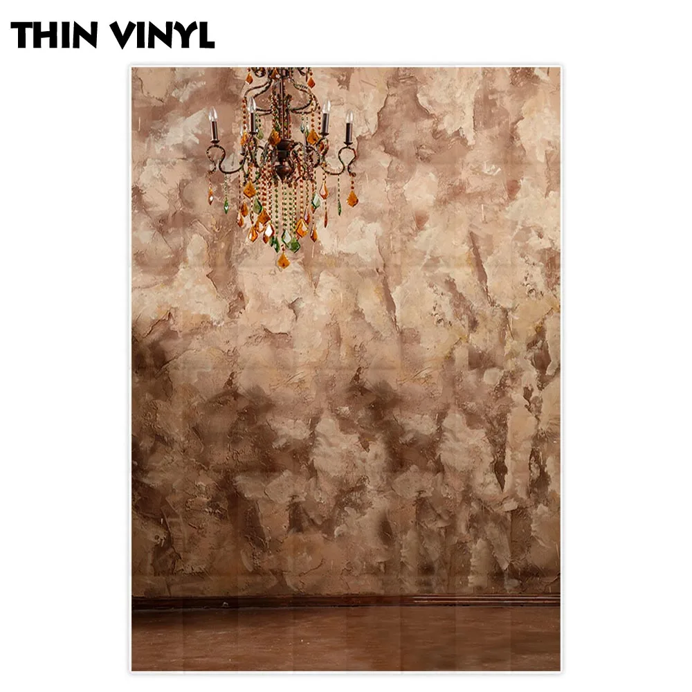 Allenjoy – arrière-plan de photographie pour enfants, peinture à l'huile à l'aquarelle, peinture à l'huile, vintage, lustre classique, arrière-plan pour séance photo