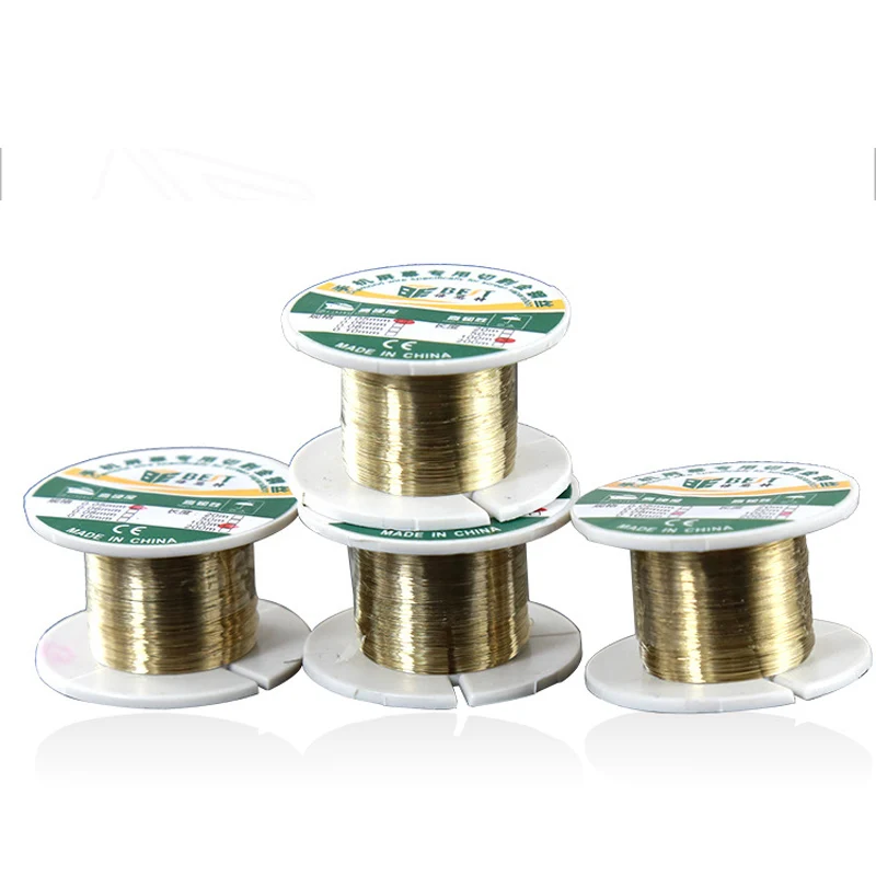 100M 합금강 절단 라인 0.05mm 0.06mm 0.08mm 0.1mm 몰리브덴 와이어, 전화 LCD 화면 분리