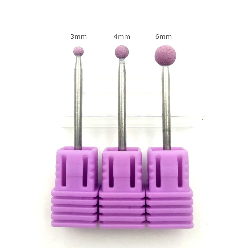 HYTOOS Pink Corundum Nail Drill Bit 3/32