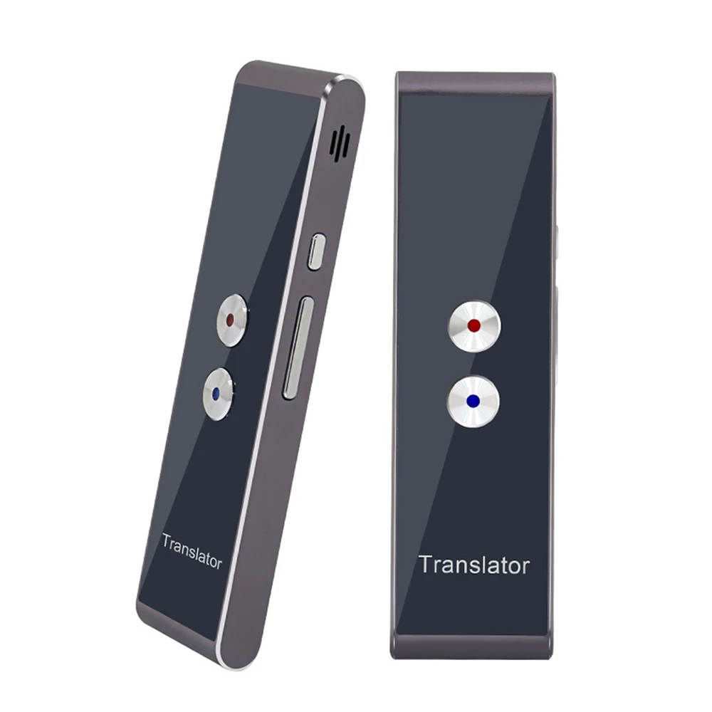 Smart Remote Control Voice Translator Portable Two-Way Real Time Intercom Multi-Language Translation Smart Control