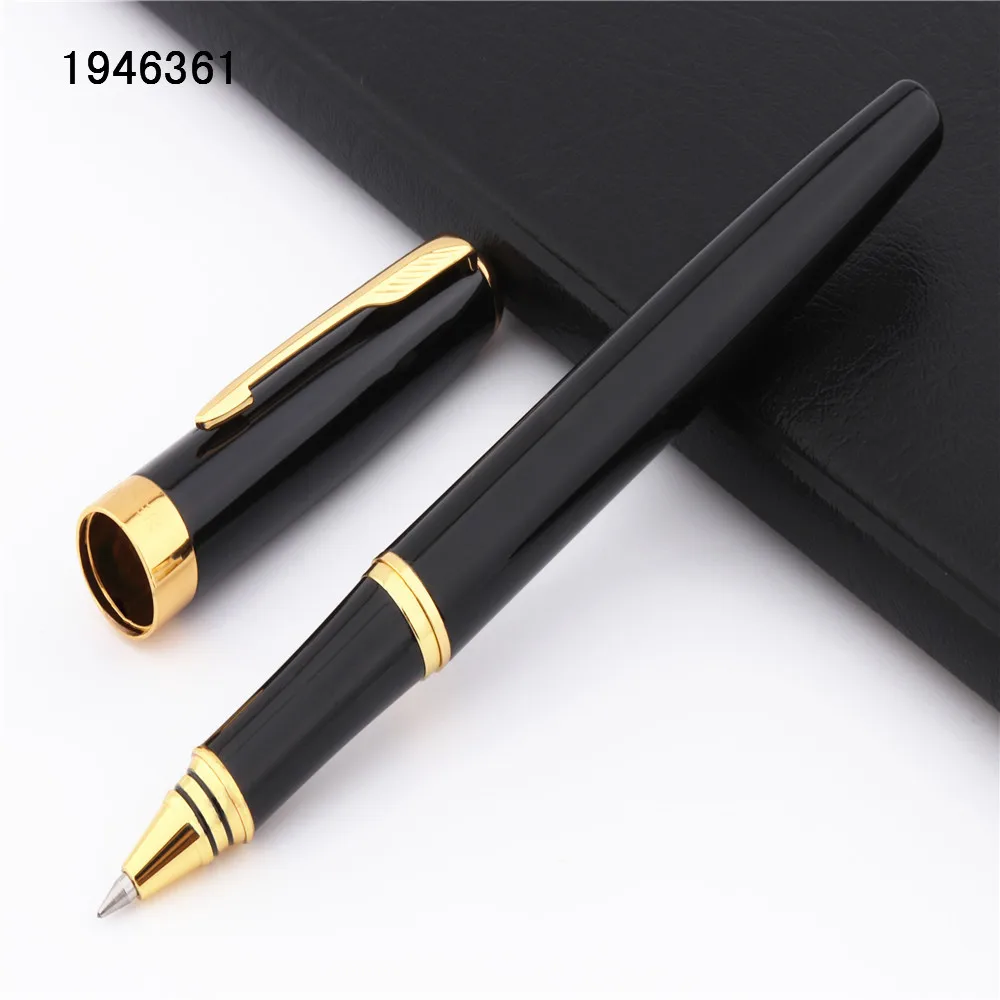 BAOER 388 Black Classic Business office Medium Nib Rollerball Pen New