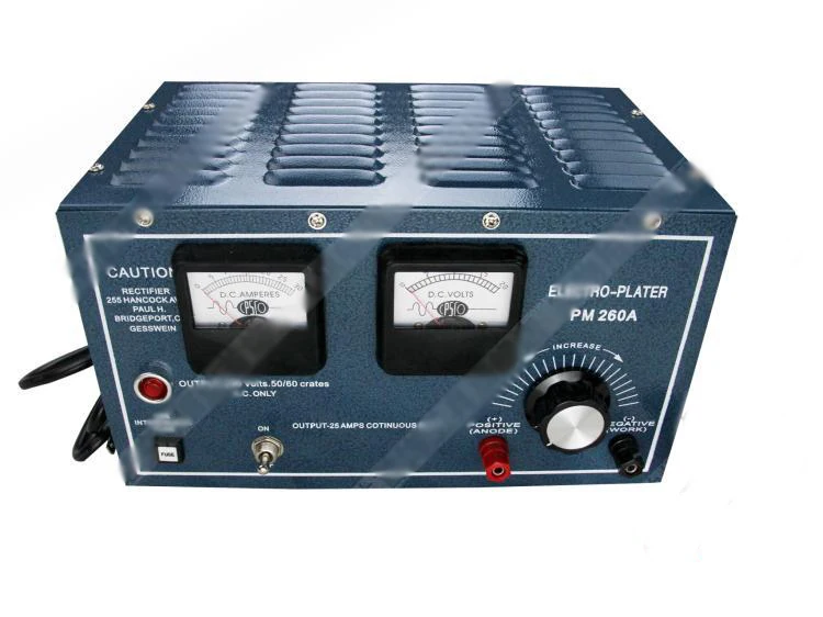 30A Platinum Silver Gold Plating Machine Jewelry Plater Electroplating Rectifier  110V / 220V