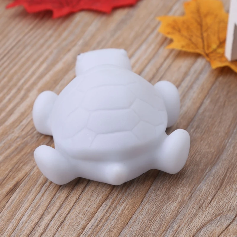 1PC 10cm Colorful Flashing Turtle Light-Up Toys Kids Cartoon Animal Shape Mini Color Changing Night Lamps Children Luminous Toy