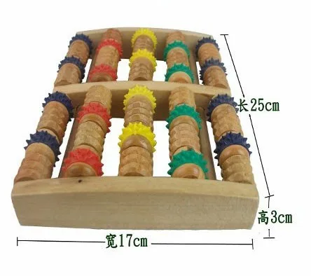 Dutch Wooden Foot Roller Massager Stimulation Promoting Blood Circulation On The Sole Gift Health Supplies Stress Relax