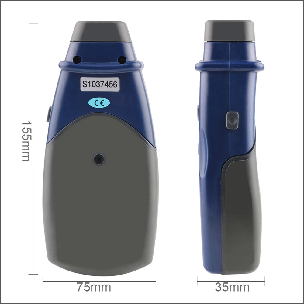 RZ Tachometer Autoอิเล็กทรอนิกส์ดิจิตอลTachometer RPM Speedometer Non Contact Tachometerเซ็นเซอร์SM6236E
