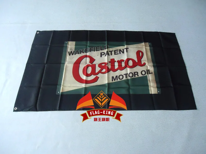 

3x5 FT castrol racing flag, Country Selector,Castrol Global Home banner,100% polyster 90*150 CM flag custom flag