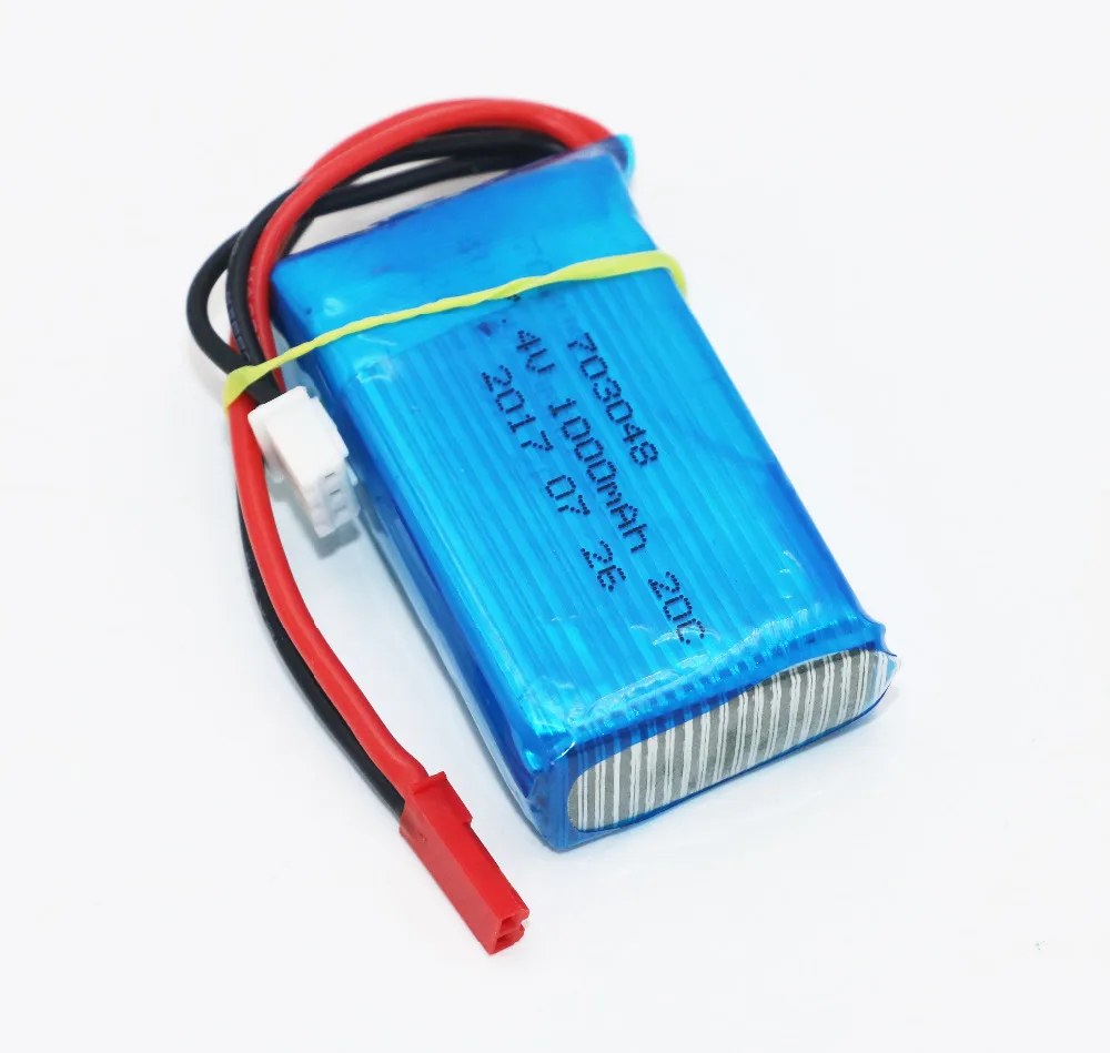 2 /4 /6 sztuk zabawki zdalnie sterowane baterii 7.4V 1000mAh 20C 2S li-po baterii dla WLtoys V262 V353 V912 helikopter Rc Quadcopter