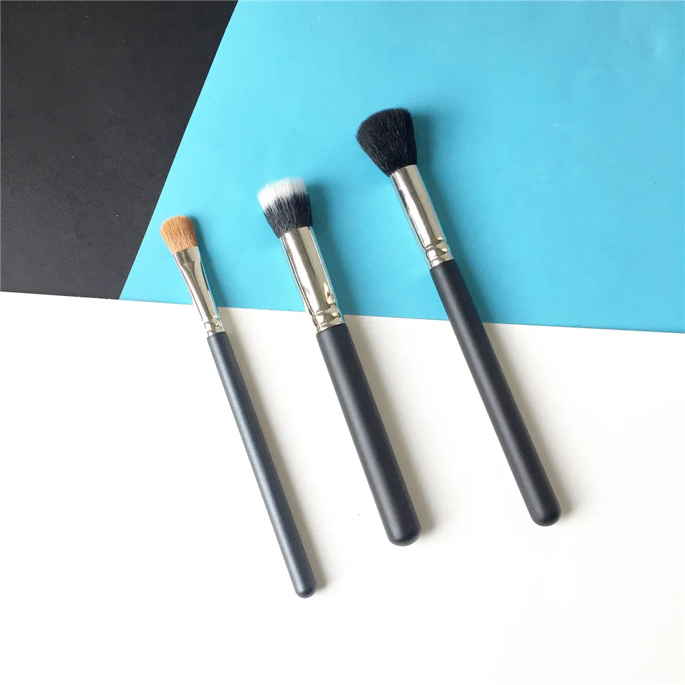 109 Small Contour 130 Short Dual-Fibre 252 Large Shader Makeup Brushes Perfect Foundation Eye Shadow Contour Beauty Blend Tool