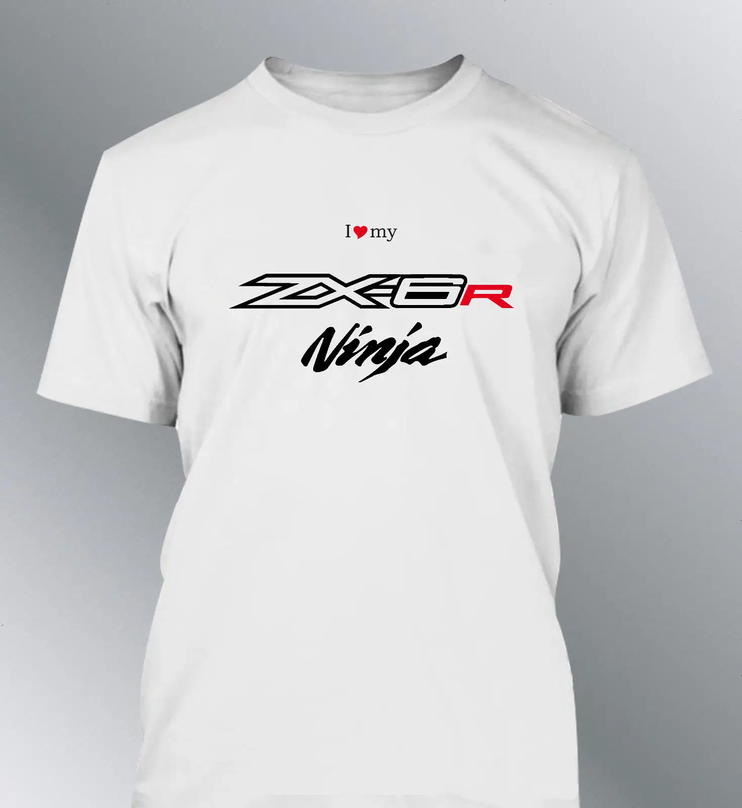 T-shirt customised ZX6R S M L XL XXL man moto Ninja ZX 6R 2013 636