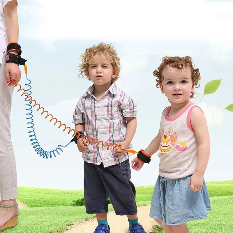 

10Pcs/Lot Toddler Baby Kids Safety Harness Child Leash Anti Lost Wrist Link Traction Rope Anti Lost Bracelet Baby Safety