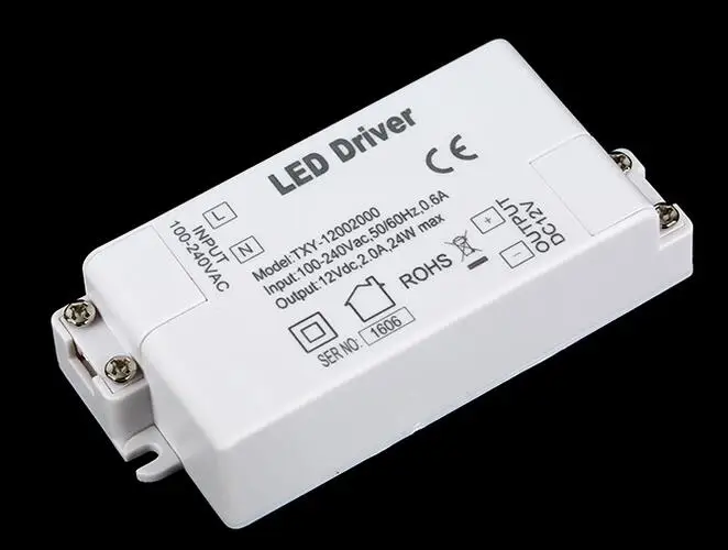 new 10 pieces AC 100-240V to DC 12V SMD LED Driver Power Transformer for MR11/G4/MR16/GU5.3 Light Bulbs 24W