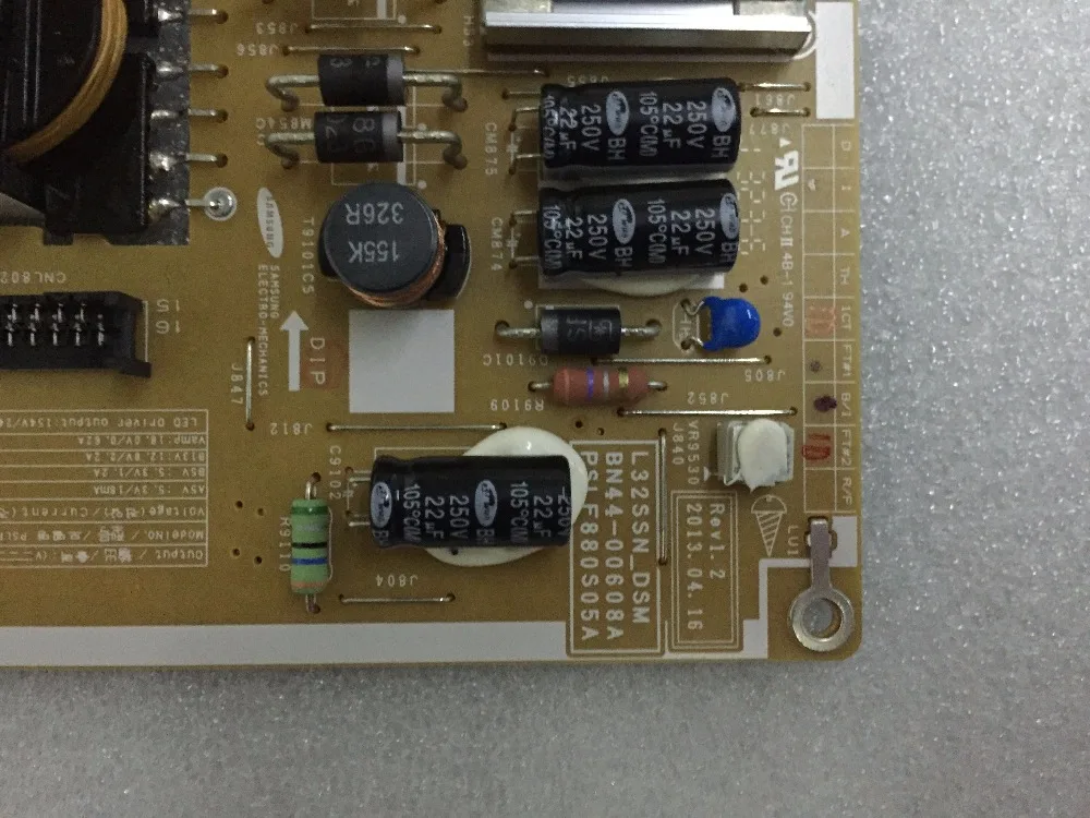 بقعة لوحة الطاقة ل SZYLIJ ، 100% الجديدة والأصلية ، L32SSN_DSM ، PSLF880S05A ، BN44-00608A ، 1 قطعة